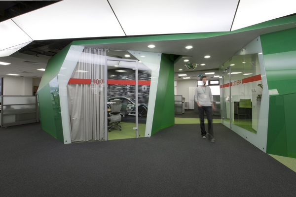 Castrol 辦公室裝修設(shè)計案例-第2張圖片-上海古都建筑設(shè)計集團(tuán)